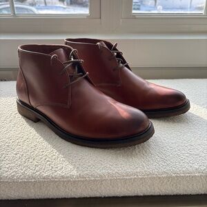 Johnston & Murphy Rich Brown Chukka Boots